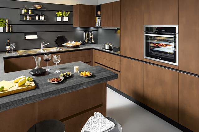 l-shaped modular kitchen design